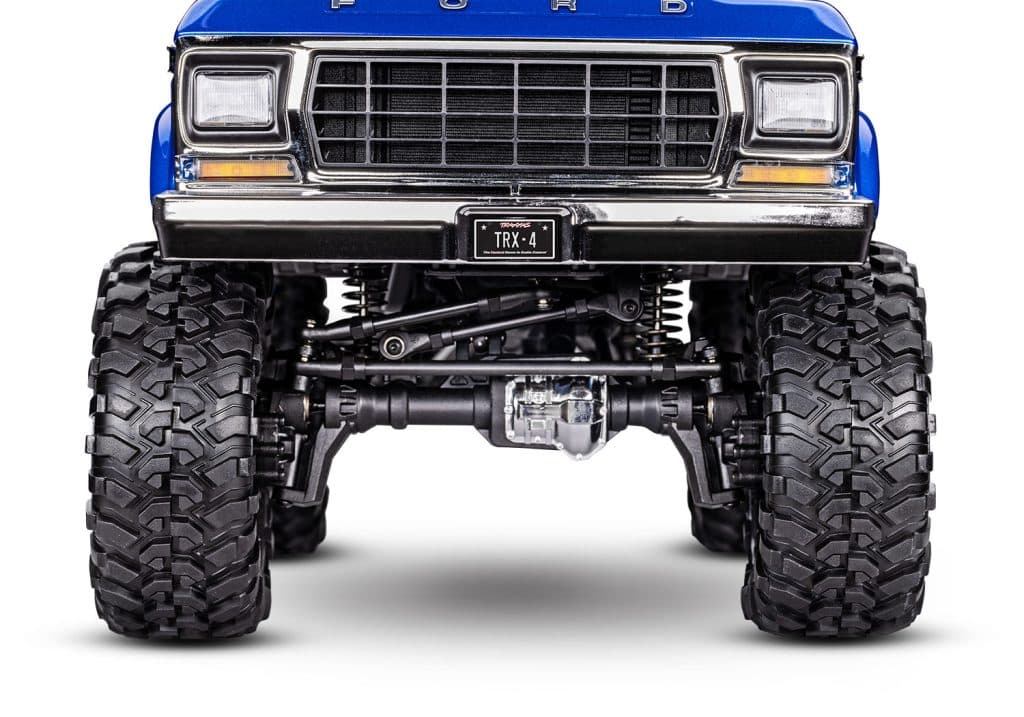 CARRO TRAXXAS 1/10 TRX-4 FORD 79 F-150 RANGER XLT TQI BLUE 92046-4