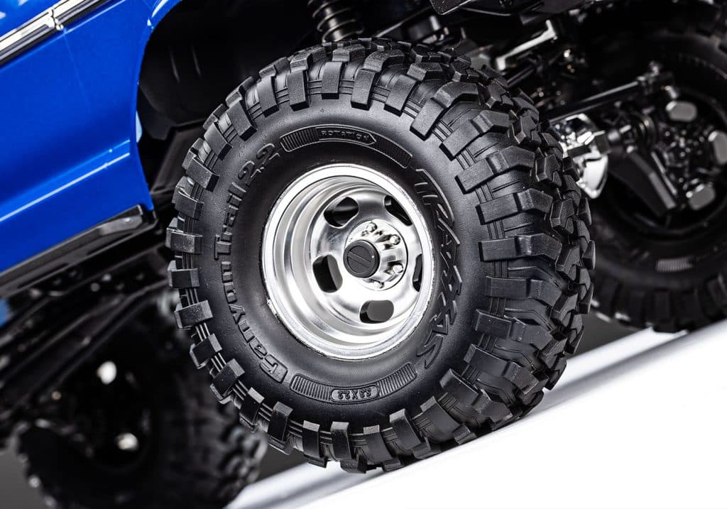 CARRO TRAXXAS 1/10 TRX-4 FORD 79 F-150 RANGER XLT TQI BLUE 92046-4