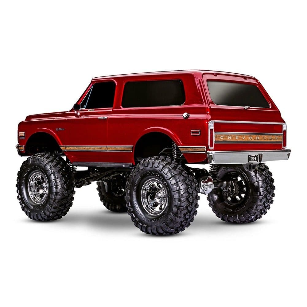 CARRO TRAXXAS 1/10 TRX-4 BLAZER 72 K5 CRAWLER 4WD TQI RED 92086-4