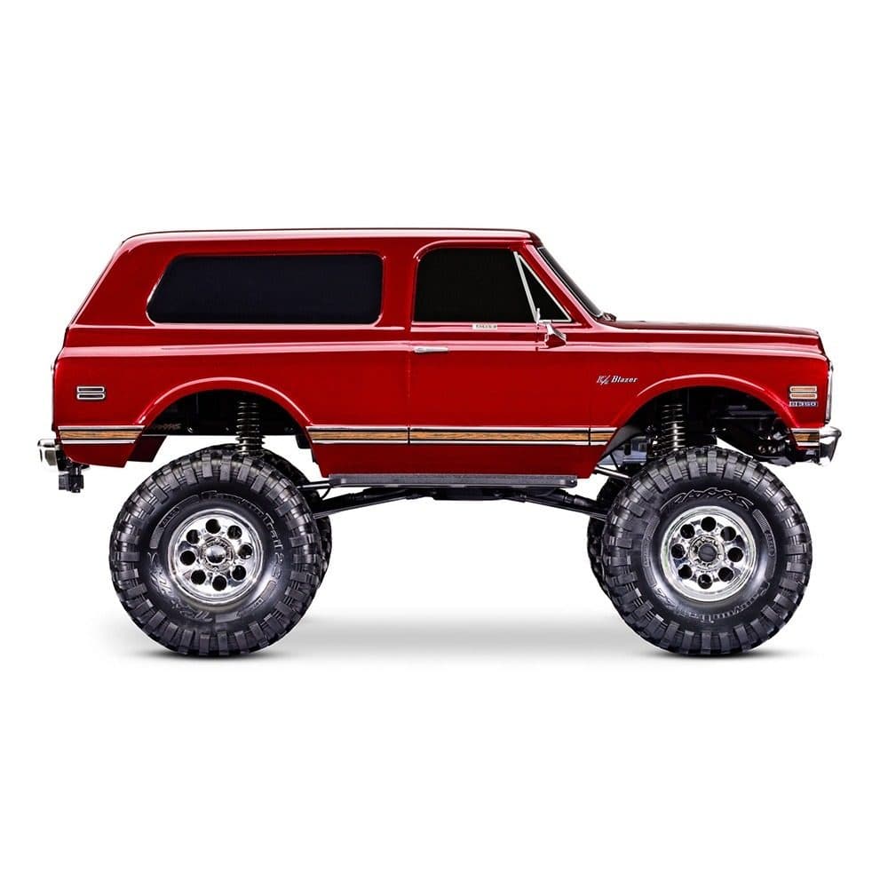 CARRO TRAXXAS 1/10 TRX-4 BLAZER 72 K5 CRAWLER 4WD TQI RED 92086-4