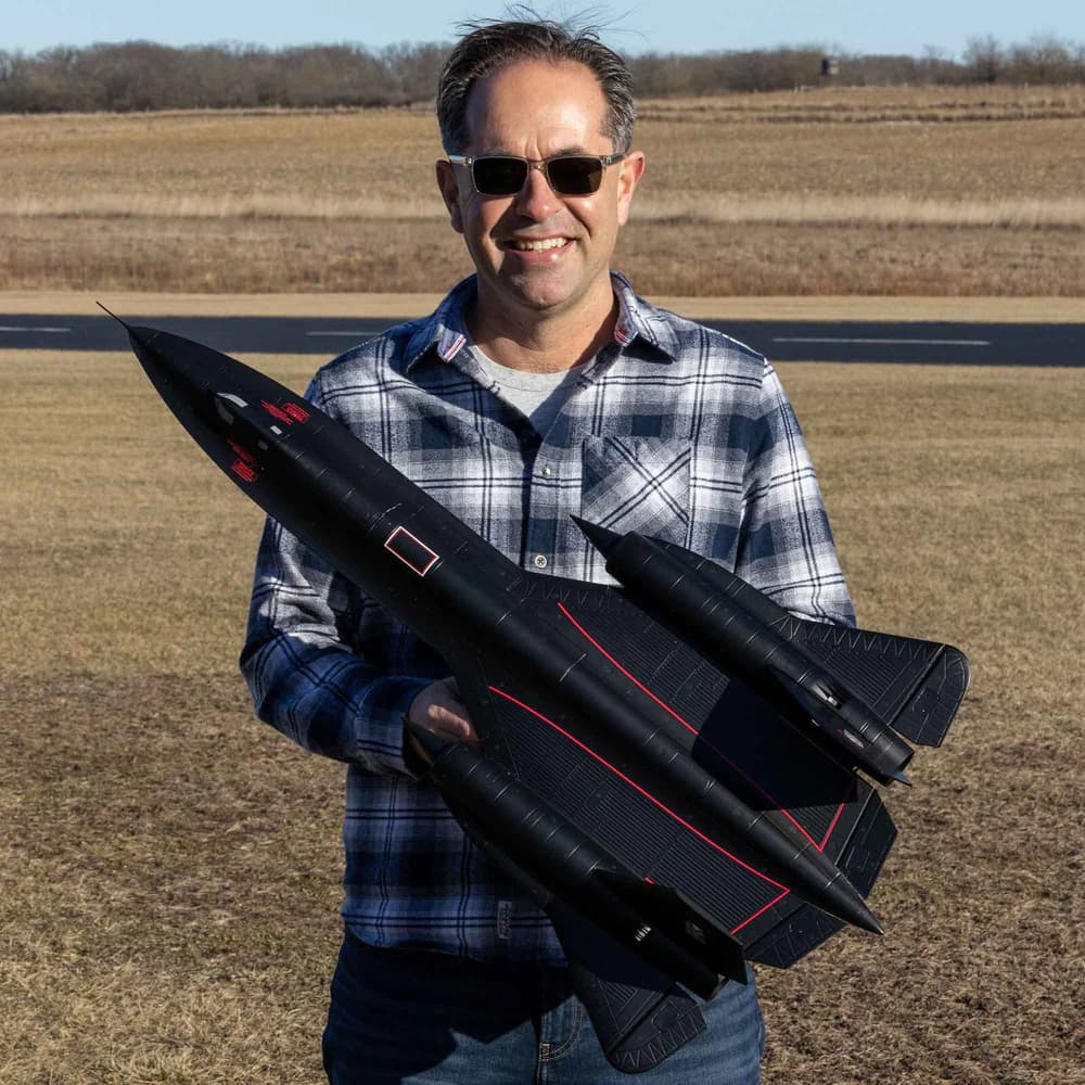 AVIAO E-FLITE SR-71 BLACKBIRD TWIN 40MM EDF BNF BASIC EFL02050