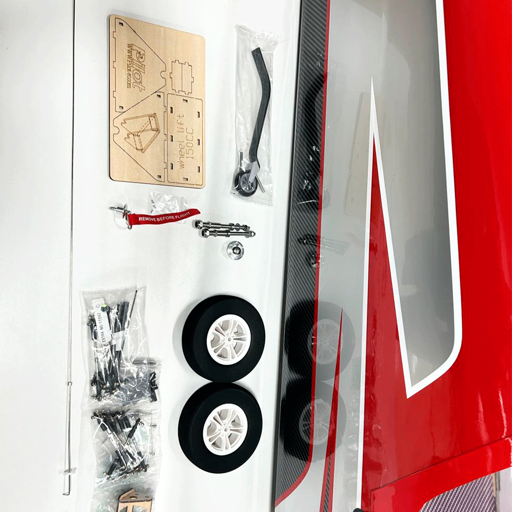 AVIAO PILOT RC EXTRA NG 115" (2.92M) 04 GRAY/RED
