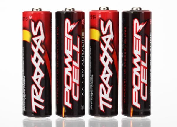 BATERIA TRAXXAS AA POWER CELL ALKALINE (PILHA) 4PCS 2914