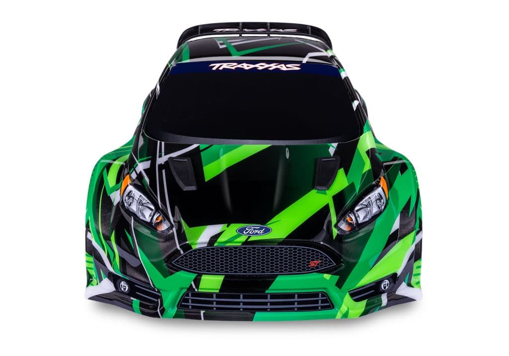 CARRO TRAXXAS 1/10 FORD FIESTA ST VXL RALLY BLX 4WD TQI Verde