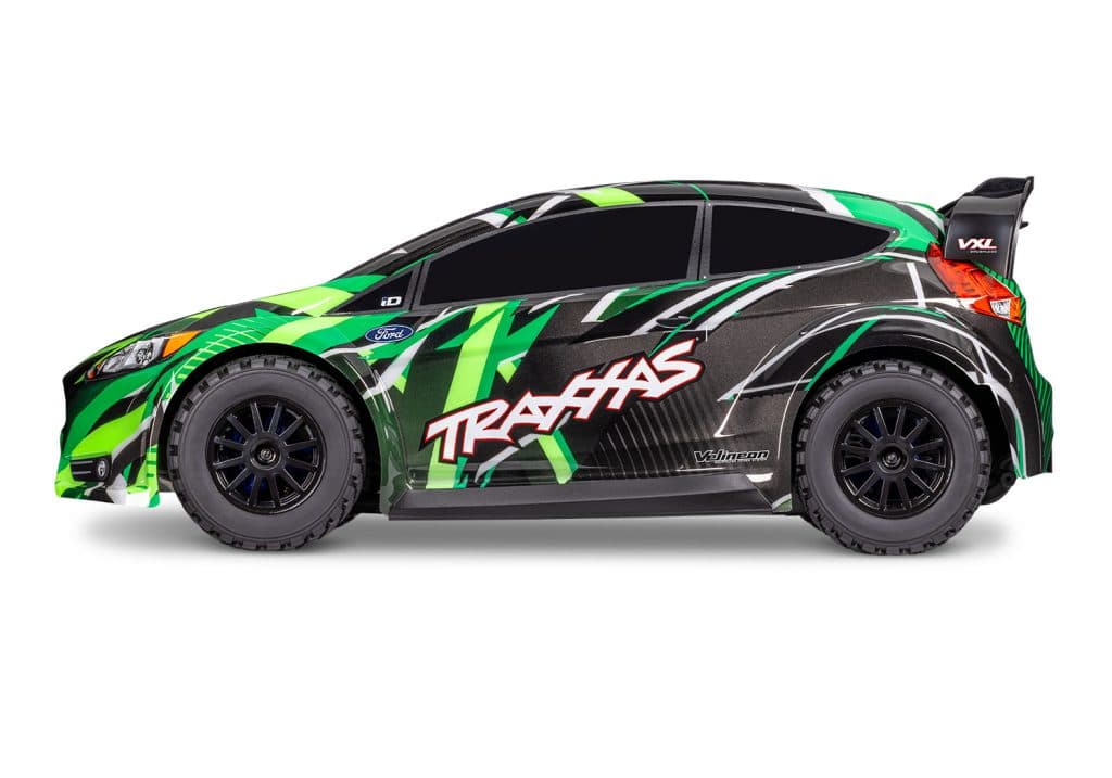 CARRO TRAXXAS 1/10 FORD FIESTA ST VXL RALLY BLX 4WD TQI Verde