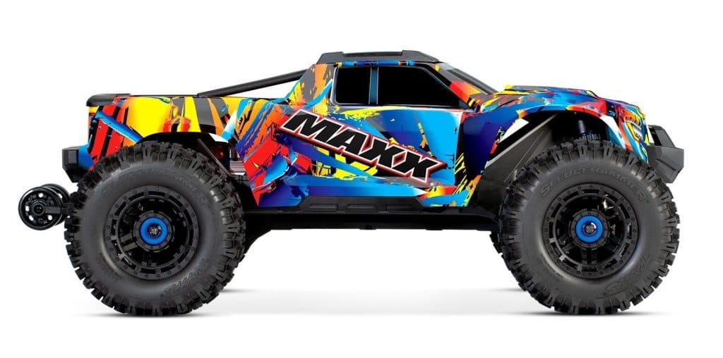 CARRO TRAXXAS 1/10 MAXX MONSTER TRUCK TQI 4S WIDEMAXX RNR 89086-4