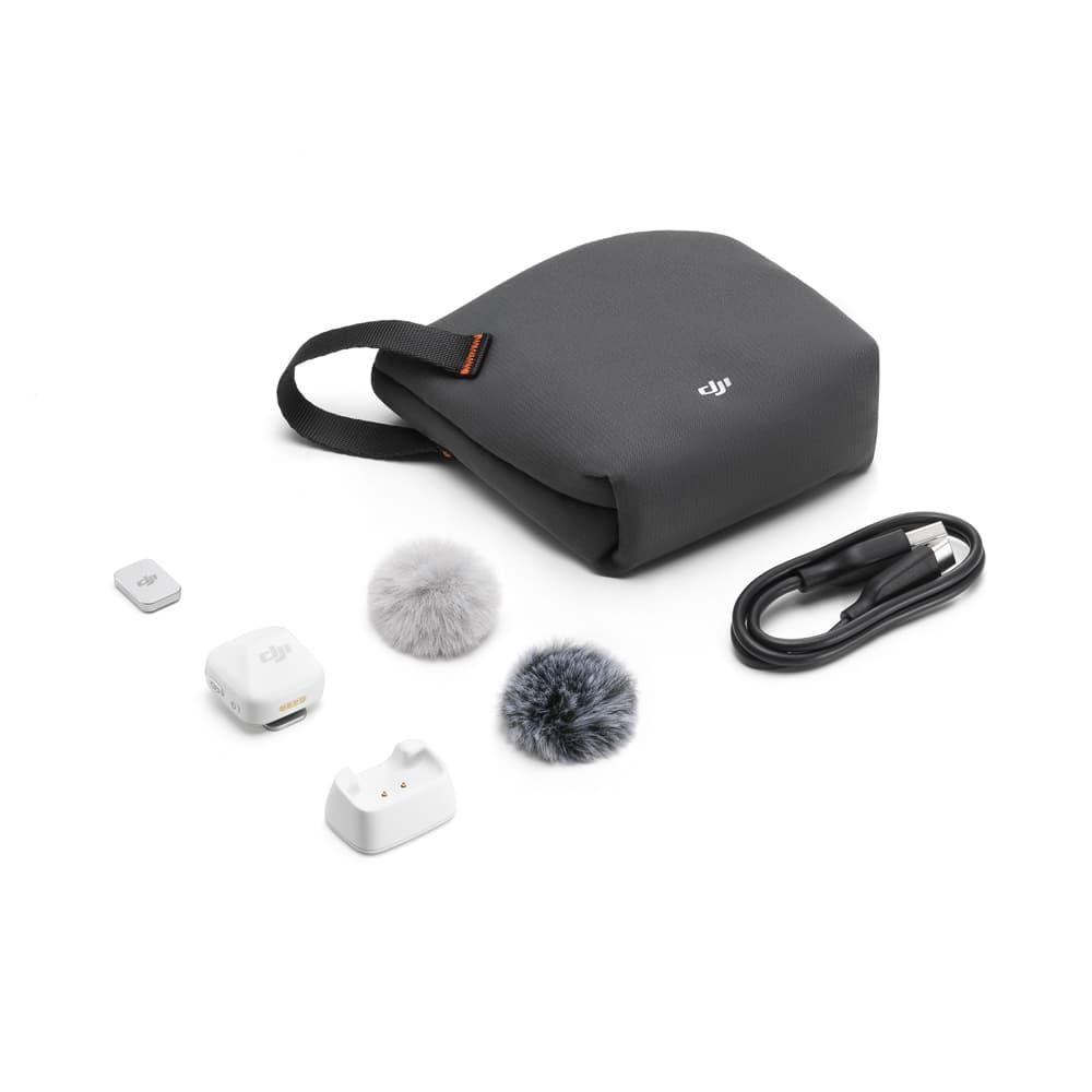 Micrófono WIRELESS DJI MIC MINI TRANSMITTER (ARCTIC WHITE)