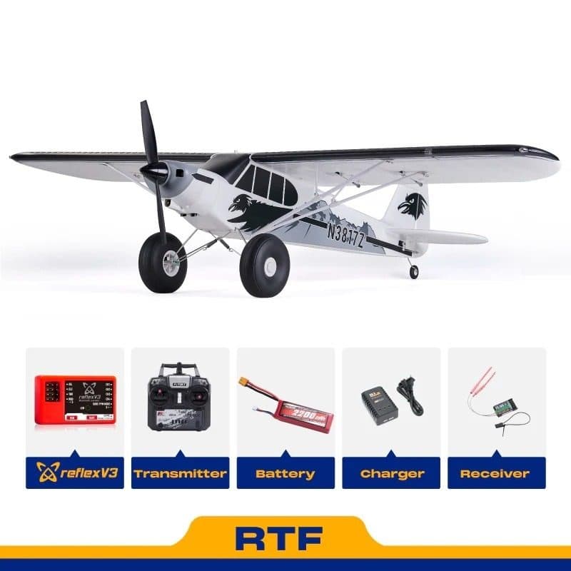 AVIAO FMS PA-18 SUPER CUB 1300MM RTF REFLEX V3 FMS138R-REFV3