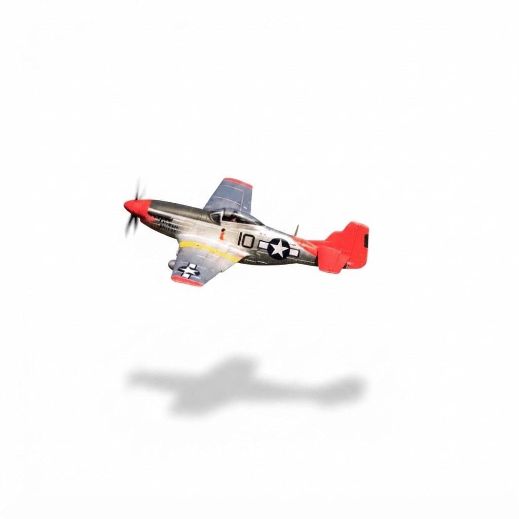 AVIAO FMS P-51D RED TAIL V8 1400MM PNP FMS008P