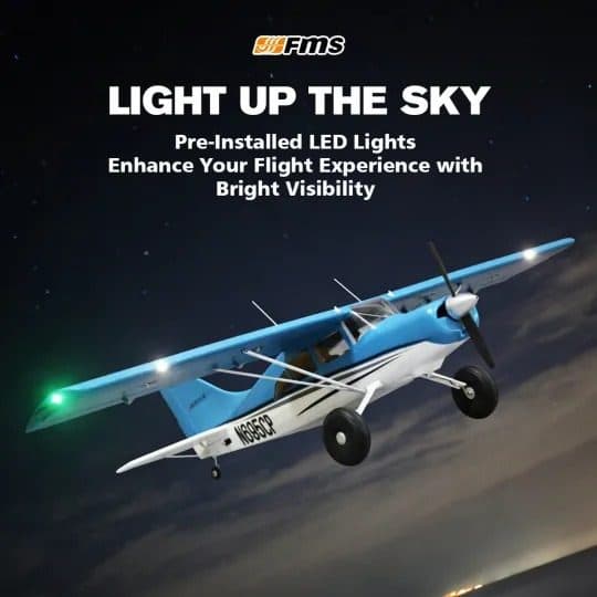 AVIAO FMS MAULE 1500MM PNP FLOATS FMS114PF