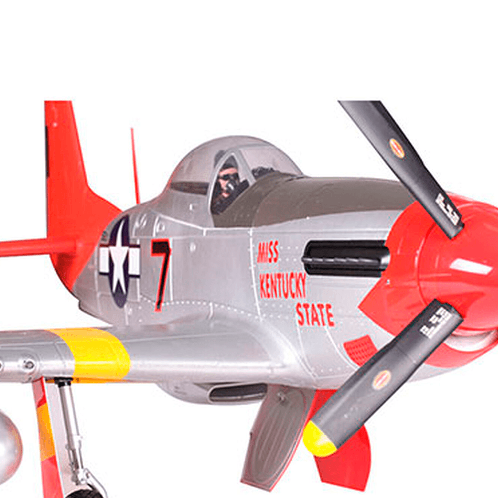 AVIAO FMS P-51D RED TAIL 1700MM PNP FMS041P