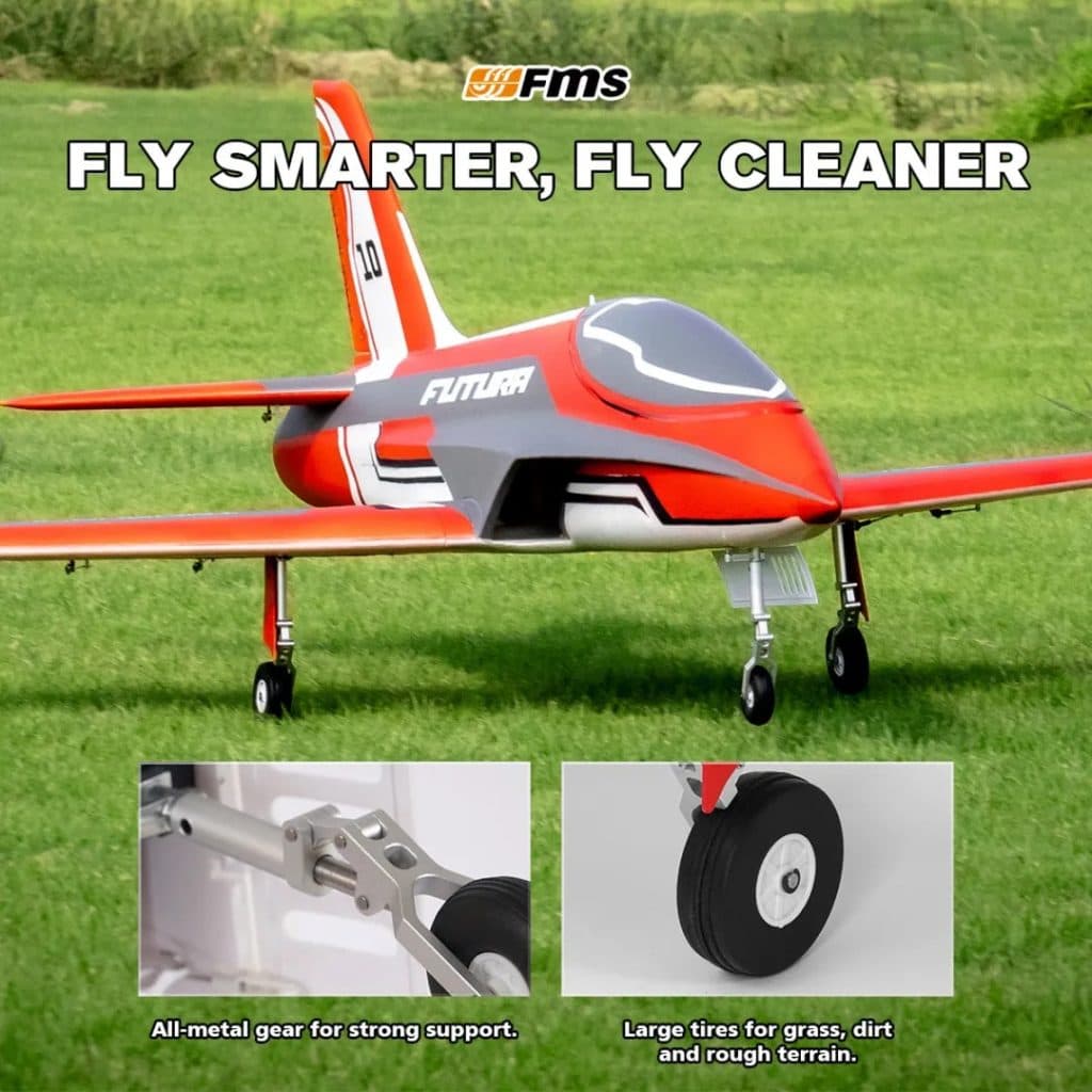 AVIAO FMS FUTURA V3 EDF JET 80MM PNP FMS112PV3