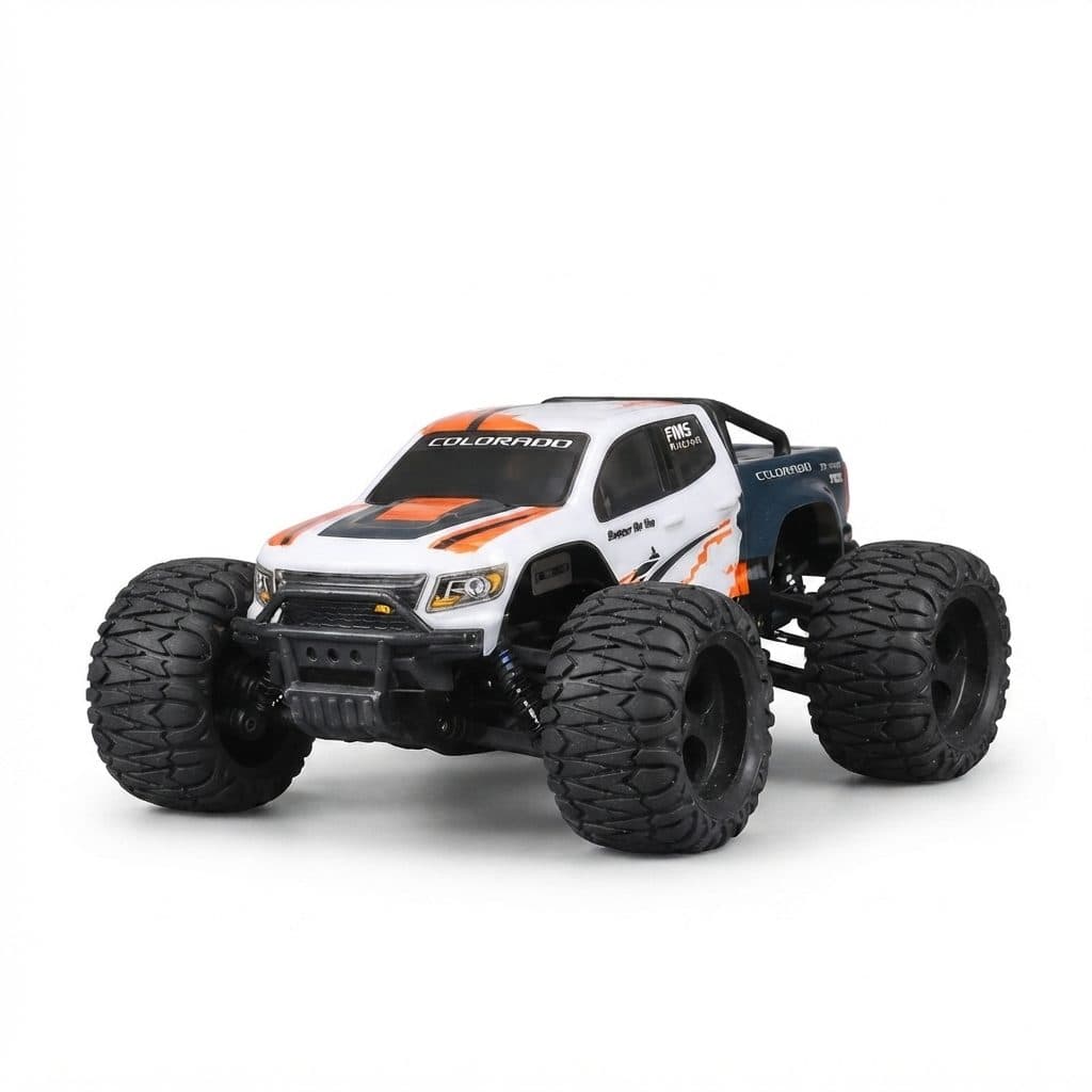 CARRO FMS 1/24 FMT24 CHEVROLET COLORADO RTR WHITE FMS12421BDRTRWH