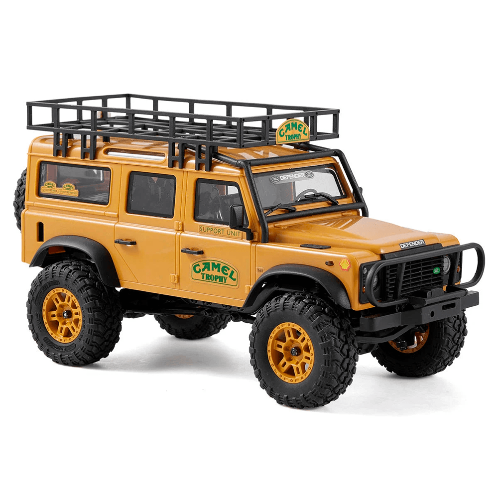 CARRO FMS 1/24 FCX24M LAND ROVER DEFENDER 110 RTR YELLOW FMS12482RTRYL