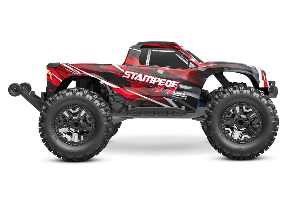 CARRO TRAXXAS 1/10 STAMPEDE VXL 4WD TQI TSM RED 90376-4