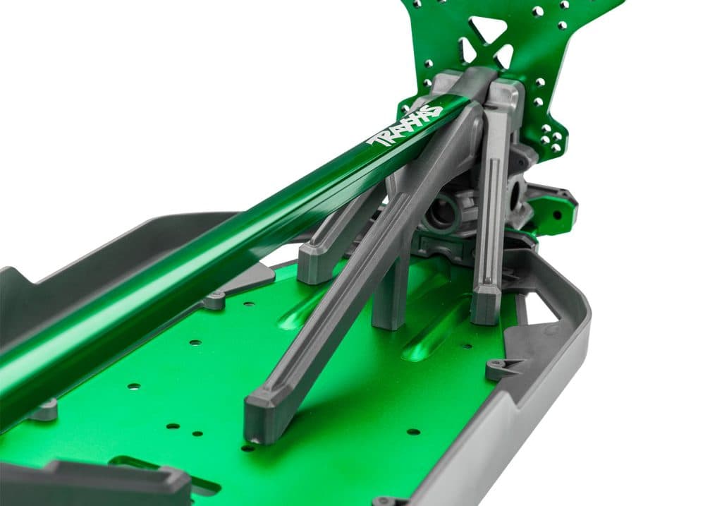 CARRO TRAXXAS 1/8 SLEDGE BLX 6S 4WD TQI BELTED GREEN