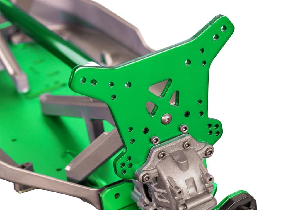 CARRO TRAXXAS 1/8 SLEDGE BLX 6S 4WD TQI BELTED GREEN