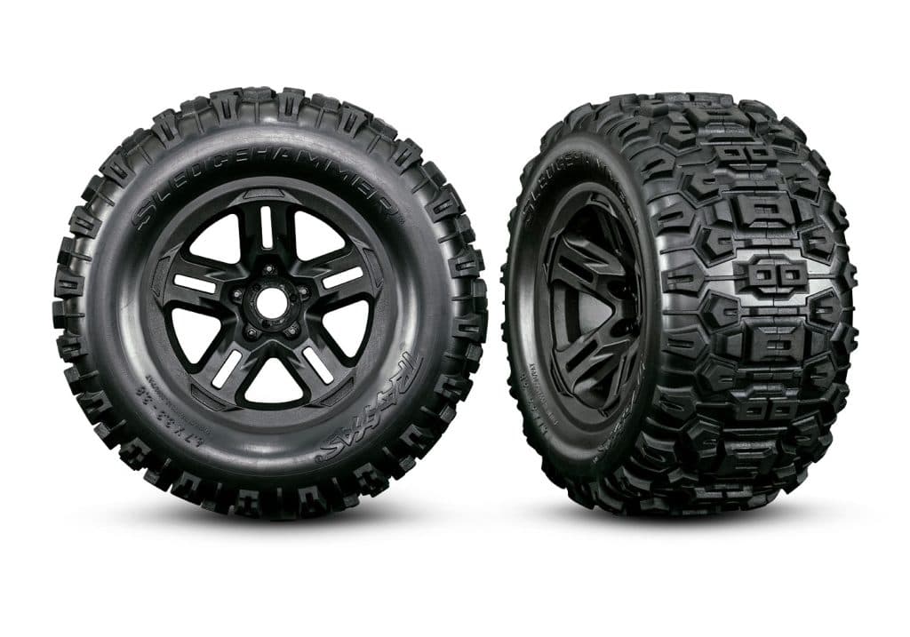 CARRO TRAXXAS 1/8 SLEDGE BLX 6S 4WD TQI BELTED GREEN