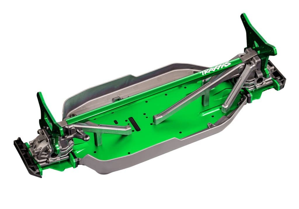 CARRO TRAXXAS 1/8 SLEDGE BLX 6S 4WD TQI BELTED GREEN