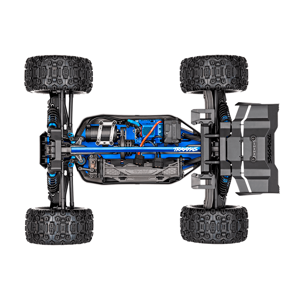 CARRO TRAXXAS 1/8 SLEDGE BLX 6S 4WD TQI BELTED BLUE 95096-4