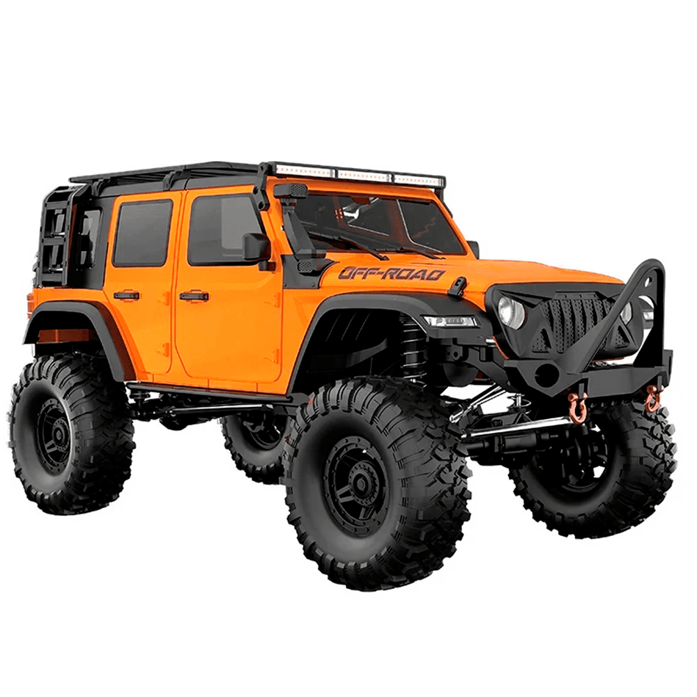 CARRO HB TOYS 1/10 JEEP WILDERNESS RTR ORANGE HB-R1012-1