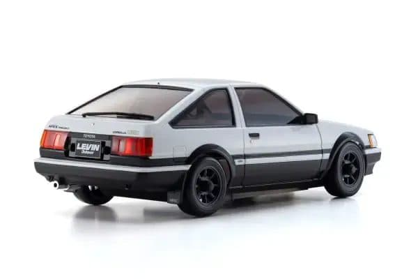 CARRO KYOSHO MINI-Z AWD TOYOTA COROLLA LEVIN AE86 WHITE/BLACK 32641WBK