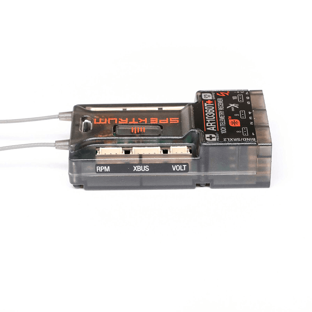 Receptor SPEKTRUM 10CH AR10360T+ DSMX AS3X+/SAFE TELEMETRY SPM-1034