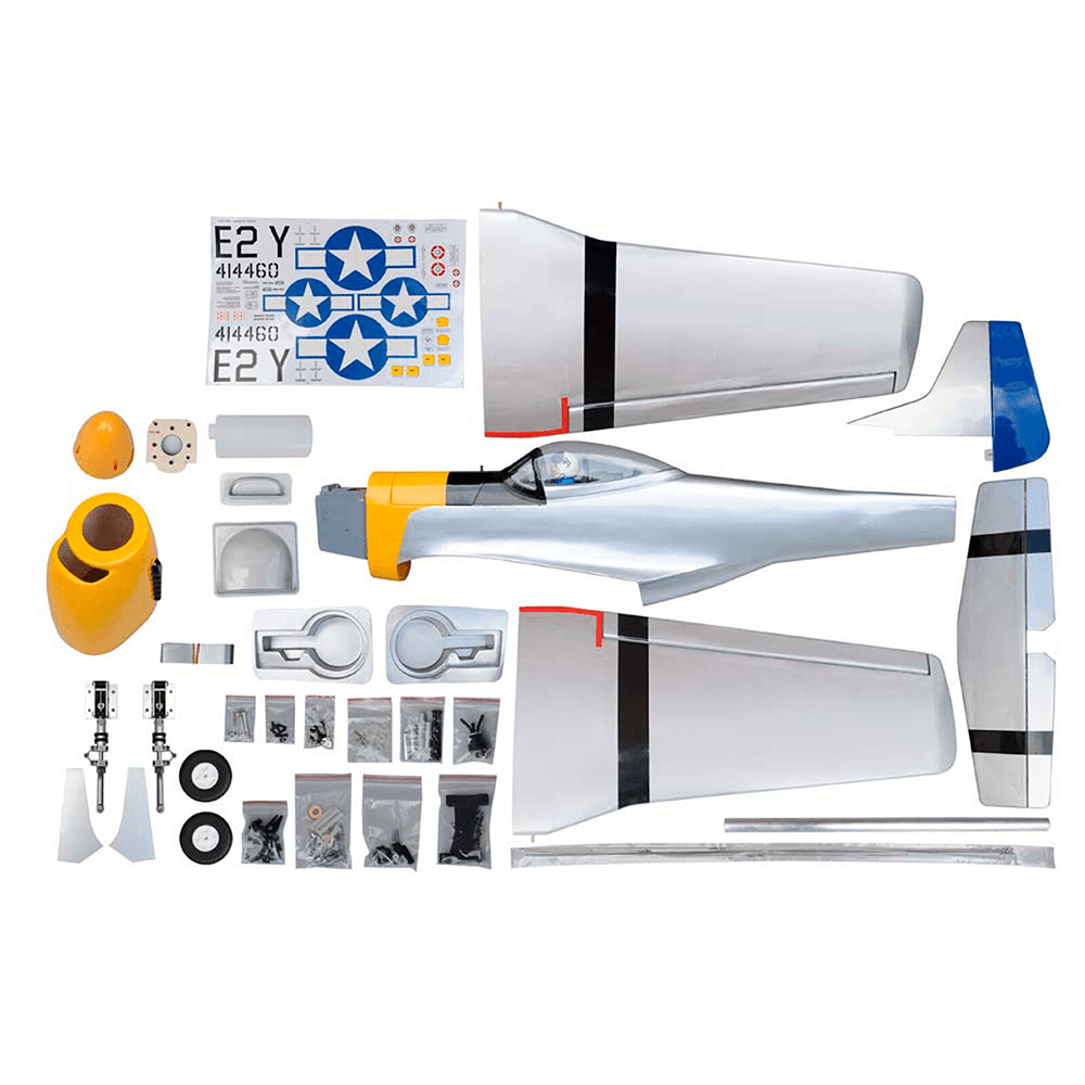 AVIAO PHOENIX P-51 MUSTANG 46-55 GP-EP ARF 55.5" PMMA0400