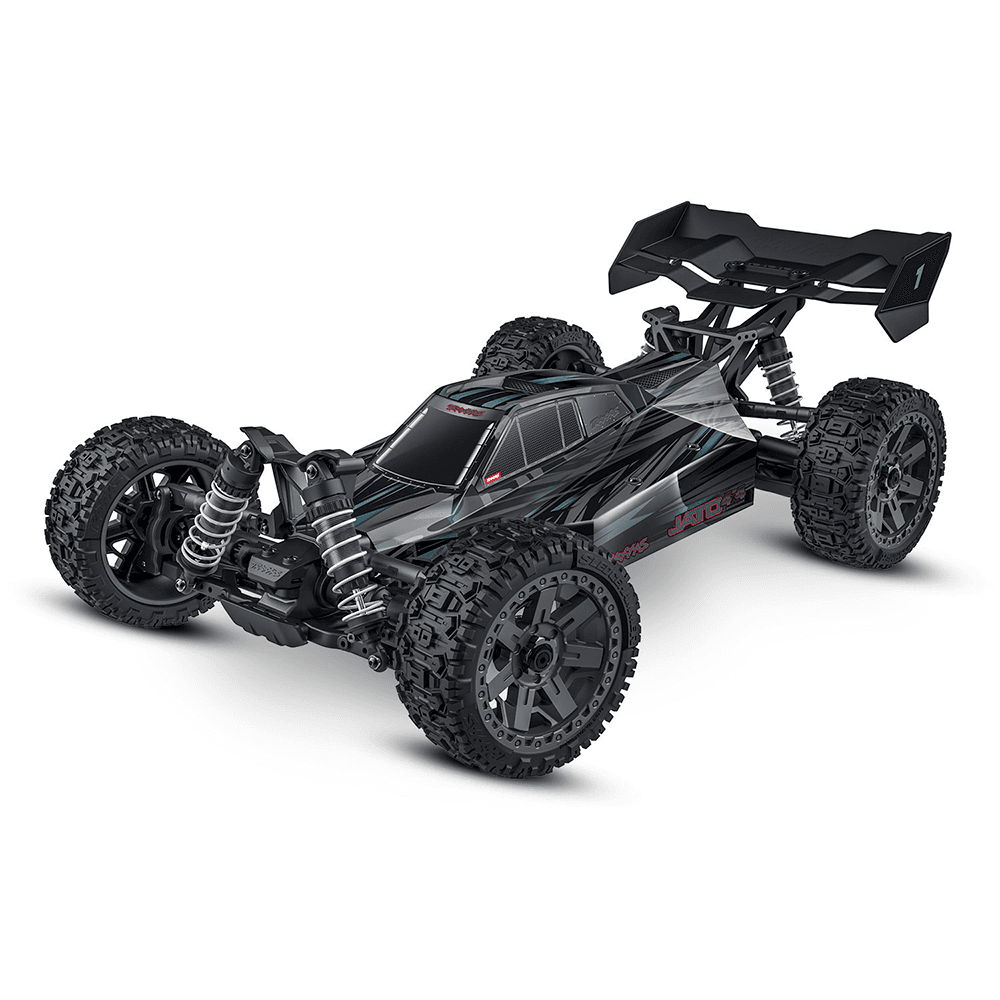 CARRO TRAXXAS 1/8 JATO 4WD BLX BL-2S BLACK 90154-4