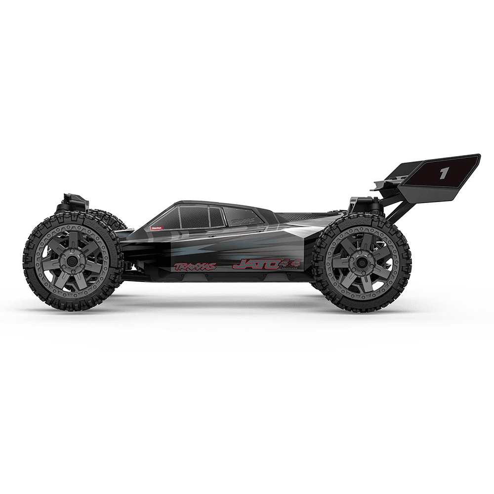CARRO TRAXXAS 1/8 JATO 4WD BLX BL-2S BLACK 90154-4