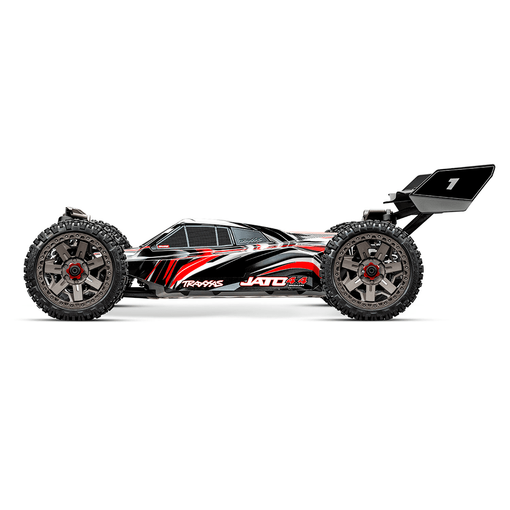 CARRO TRAXXAS 1/8 JATO 4WD BLX BL-2S RED 90154-4
