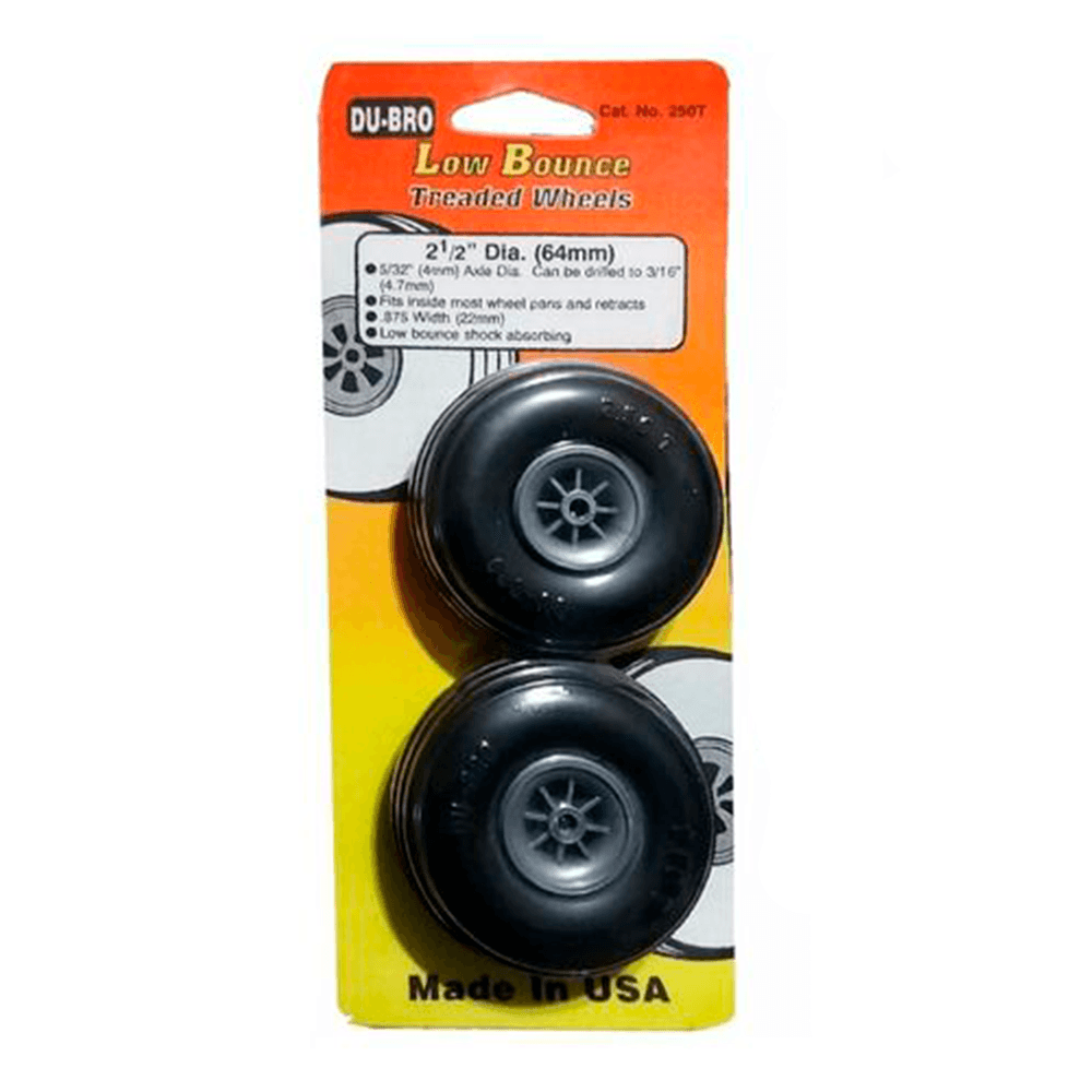 RODA DUBRO 2.50" DIA TREADED SURF (PAR) DUB250T