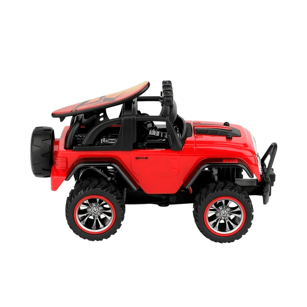 CARRO WLTOYS 1/32 MINI EXTREME CHARGE RUNNING 2WD RED 322221