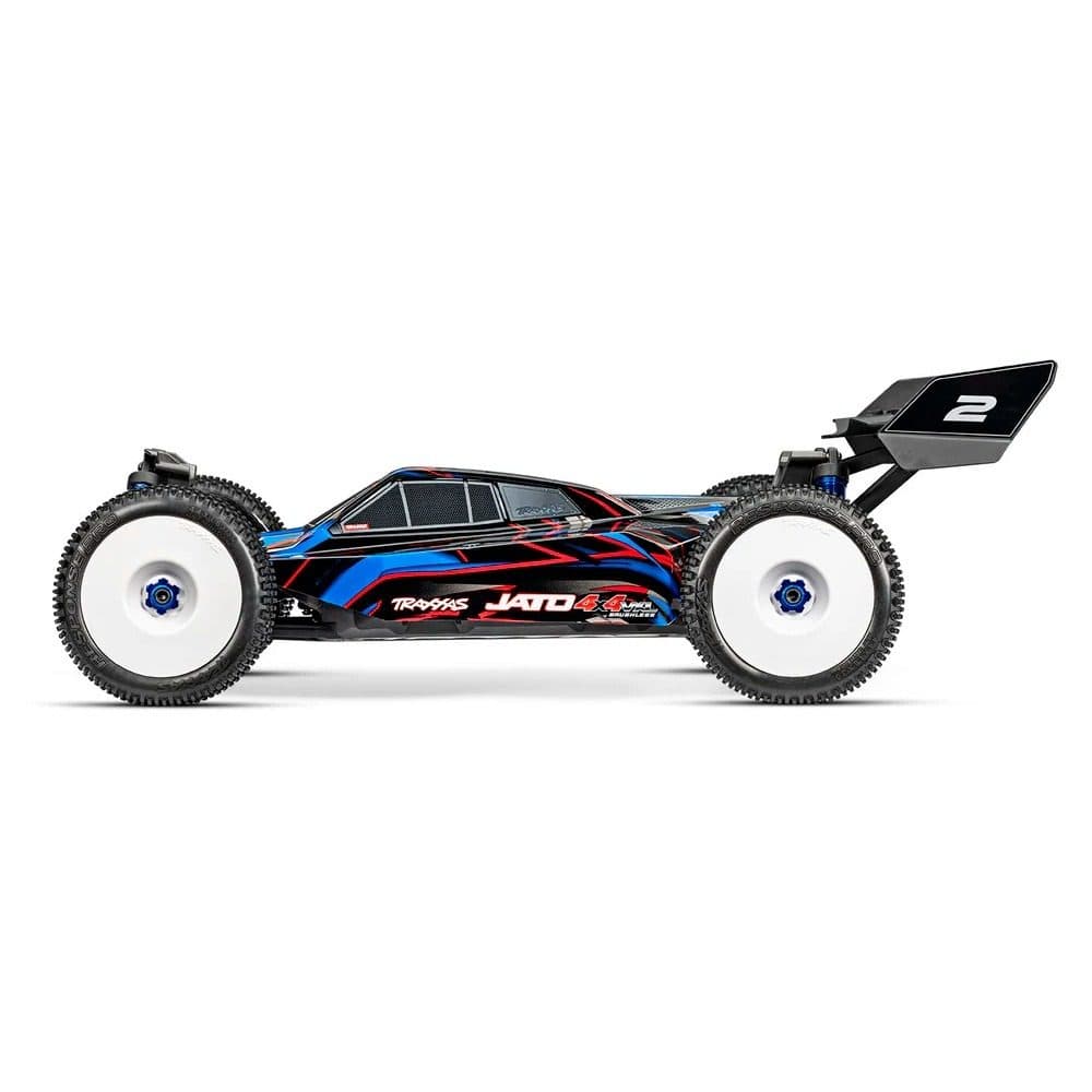 CARRO TRAXXAS 1/8 JATO 4WD VXL-4S BLUE 90386-4