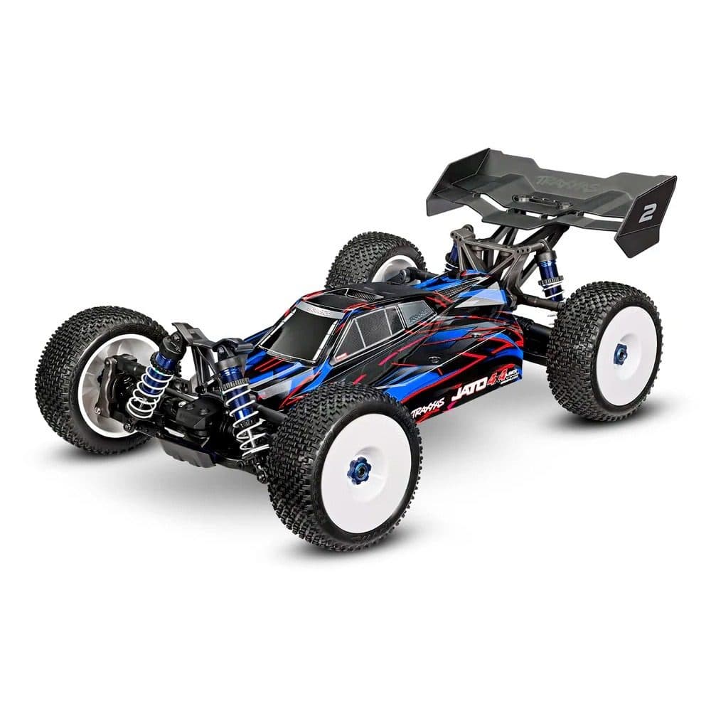 CARRO TRAXXAS 1/8 JATO 4WD VXL-4S BLUE 90386-4