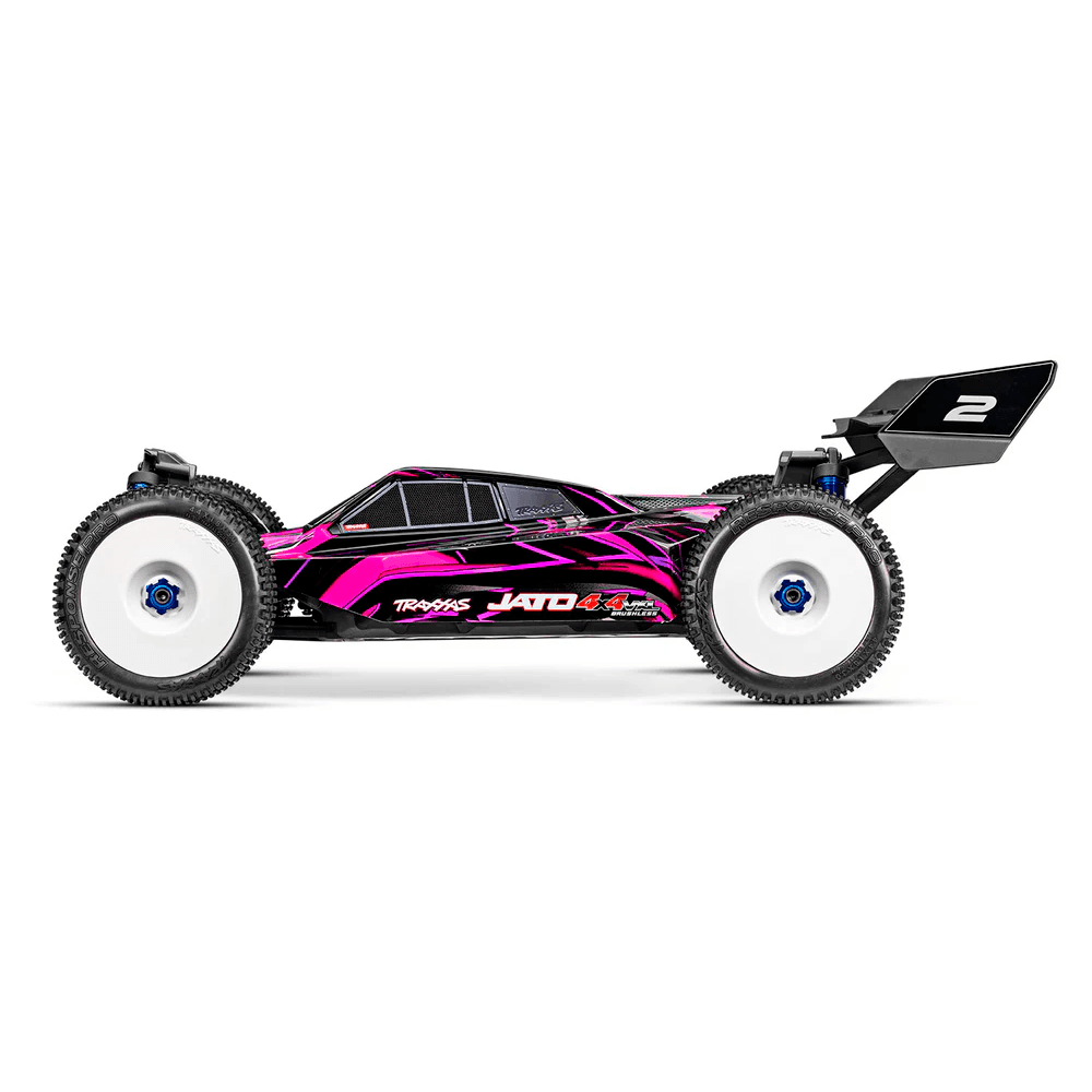 CARRO TRAXXAS 1/8 JATO 4WD VXL-4S PINK 90386-4