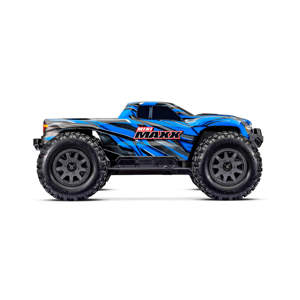 CARRO TRAXXAS MINI MAXX BL-2S 4WD RTR TQ BLUE 107154-1