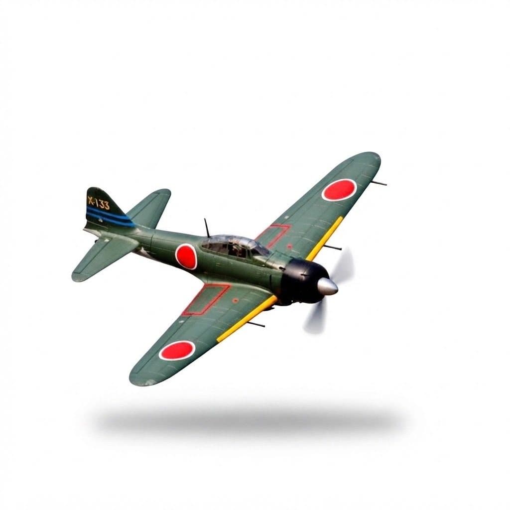 AVIAO FMS A6M3 ZERO 1400MM PNP GREEN REFLEX V2 FMS033PGN