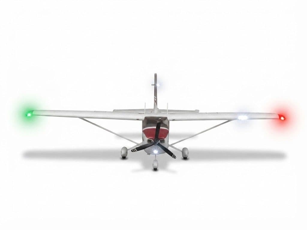 AVIAO FMS CESSNA 182 1500MM RTF RED FMS148RRD