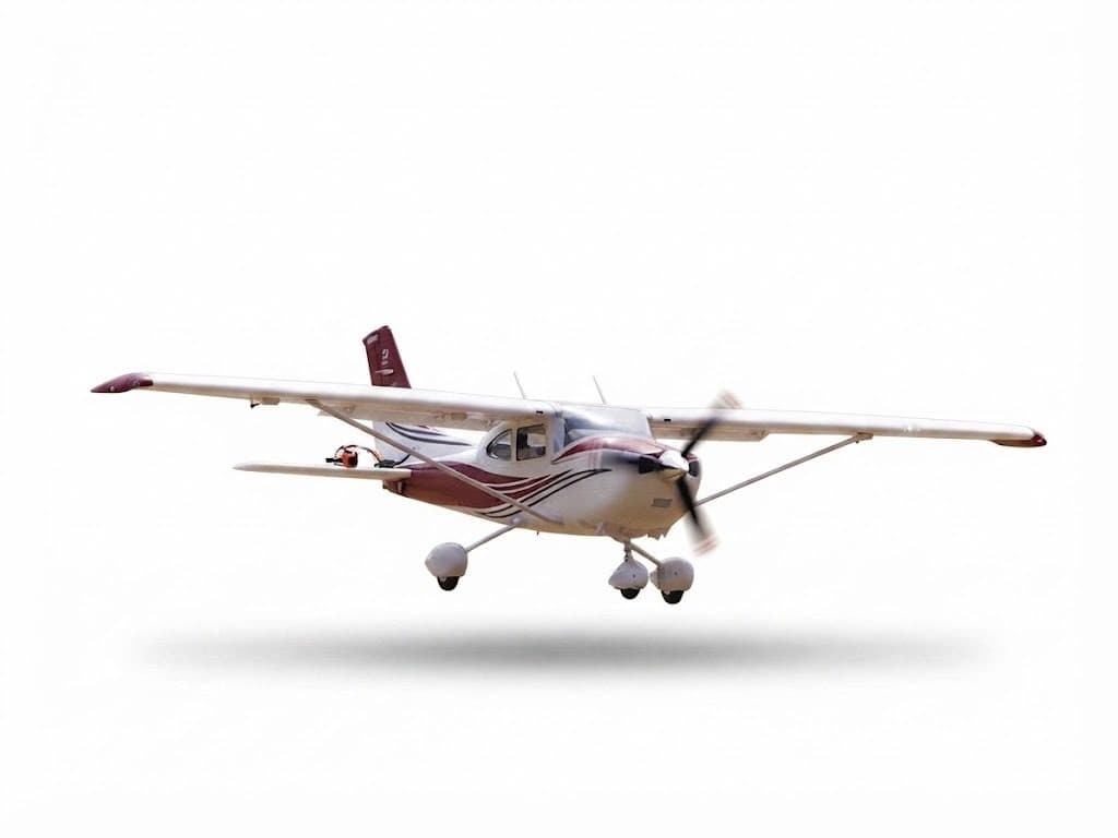 AVIAO FMS CESSNA 182 1500MM RTF RED FMS148RRD