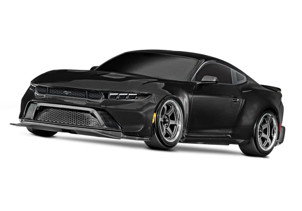 CARRO TRAXXAS 1/10 4-TEC DRIFT FORD MUSTANG 2WD TQI BLACK