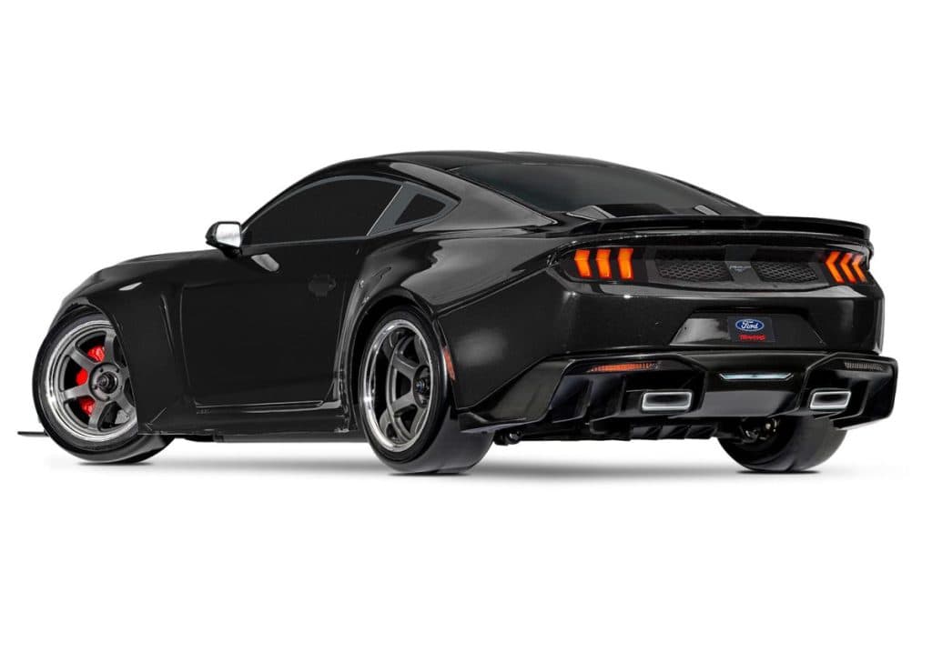 CARRO TRAXXAS 1/10 4-TEC DRIFT FORD MUSTANG 2WD TQI BLACK
