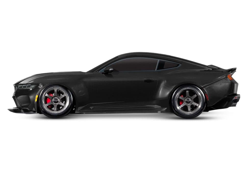 CARRO TRAXXAS 1/10 4-TEC DRIFT FORD MUSTANG 2WD TQI BLACK