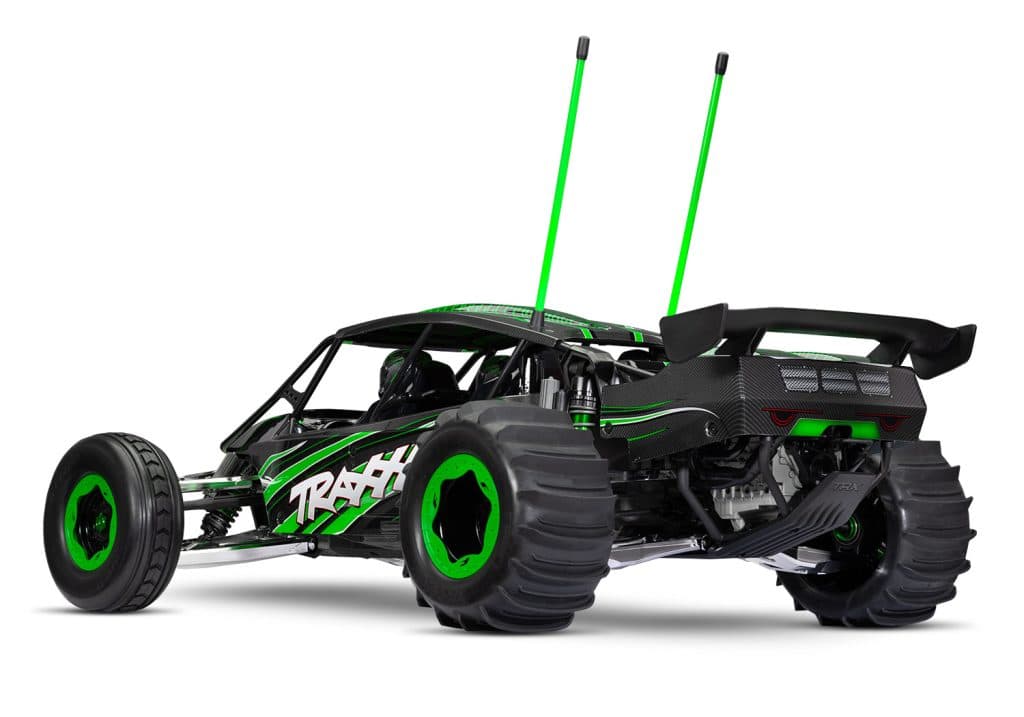 CARRO TRAXXAS X-TRUCK FUNCO SAND CAR 2WD VXL-8S Verde