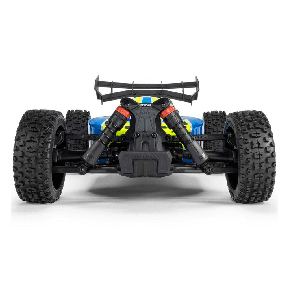 CARRO ARRMA 1/8 TYPHON MEGA 665 4WD BUGGY BLUE ARA4206V4T1