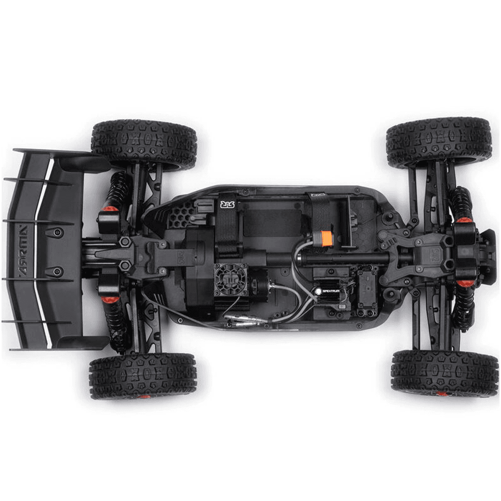 CARRO ARRMA 1/8 TYPHON MEGA 665 4WD BUGGY YELLOW ARA4206V4T2