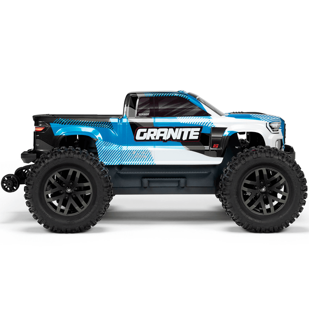 CARRO ARRMA 1/10 GRANITE 223S DSC 4WD BLX MONSTER BLUE ARA4302V4T1