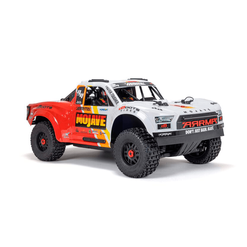 CARRO ARRMA 1/8 MOJAVE 4S 4WD BLX WHITE/RED ARA4404T1