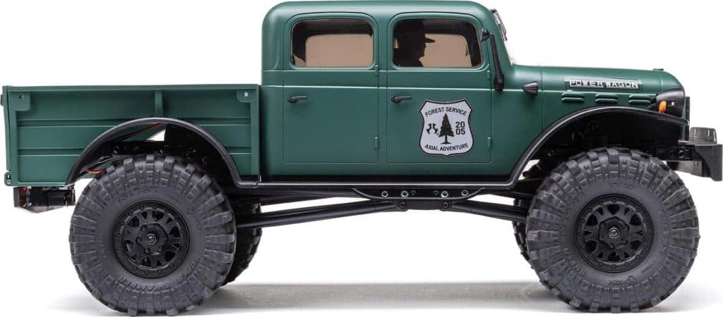 CARRO AXIAL 1/24 SCX24 DODGE POWER WAGON 4WD RTR GREEN AXI00007T2