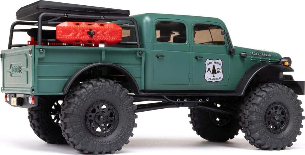CARRO AXIAL 1/24 SCX24 DODGE POWER WAGON 4WD RTR GREEN AXI00007T2